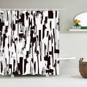 Contemporary Fabric Shower Curtain - Shower Curtain Emporium