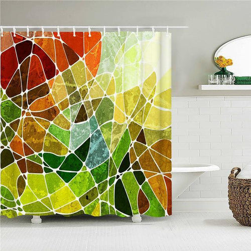 Modern Art Fabric Shower Curtain - Shower Curtain Emporium