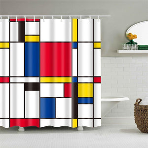 Modern Stylish Fabric Shower Curtain - Shower Curtain Emporium