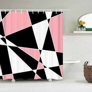 Modern Vibes Fabric Shower Curtain - Shower Curtain Emporium