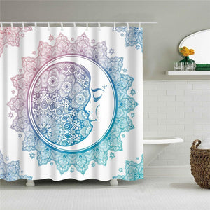 Moon Dreams Fabric Shower Curtain - Shower Curtain Emporium