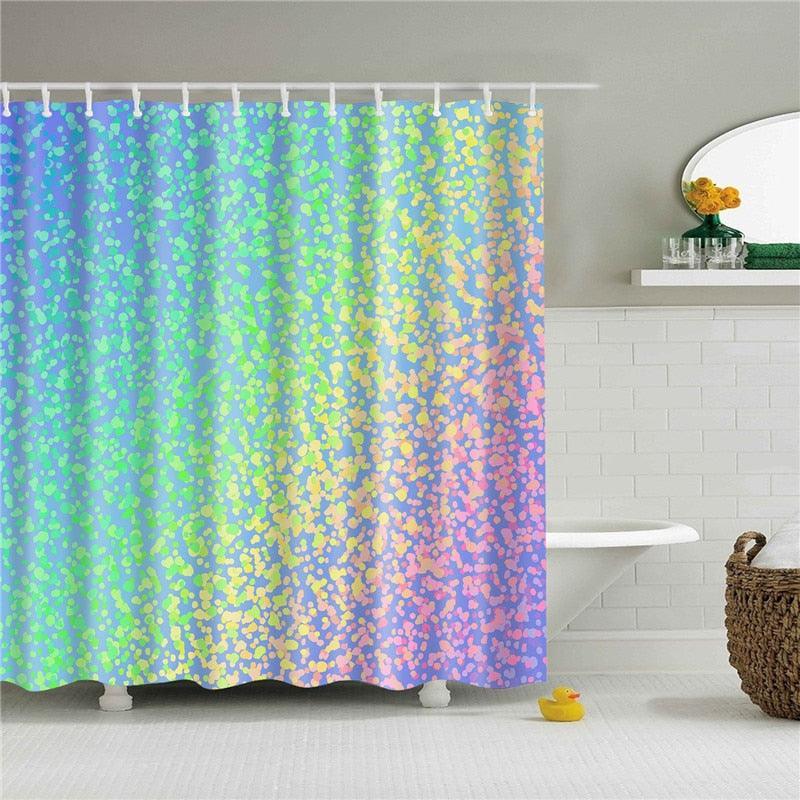 Pastel Delight Fabric Shower Curtain - Shower Curtain Emporium