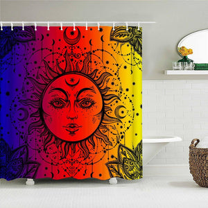 Sun Goddess Fabric Shower Curtain - Shower Curtain Emporium