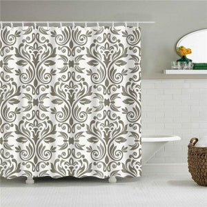 Victorian Style Fabric Shower Curtain - Shower Curtain Emporium